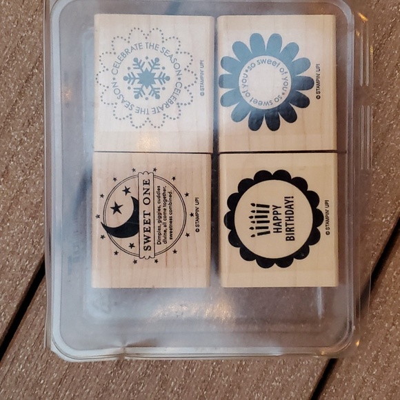 Stampin' Up rubber stamps (various words & sayings) - Picture 5 of 16